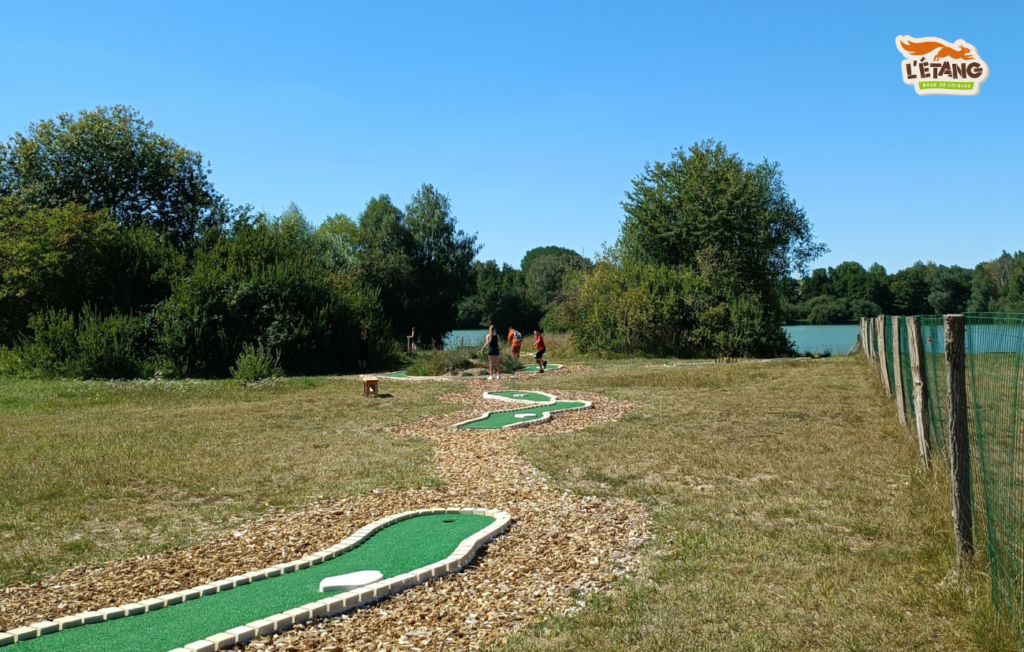 Le premier minigolf du Pays d'Othe dans l'Aube ! | L'étang base de loisirs