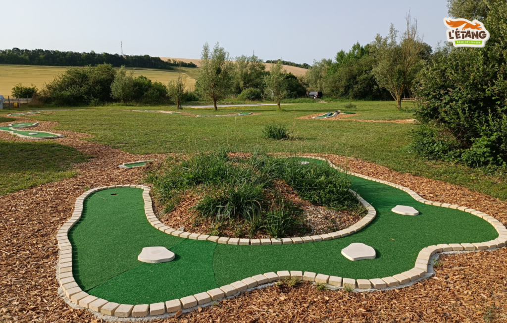 Le premier minigolf du Pays d'Othe dans l'Aube ! | L'étang base de loisirs