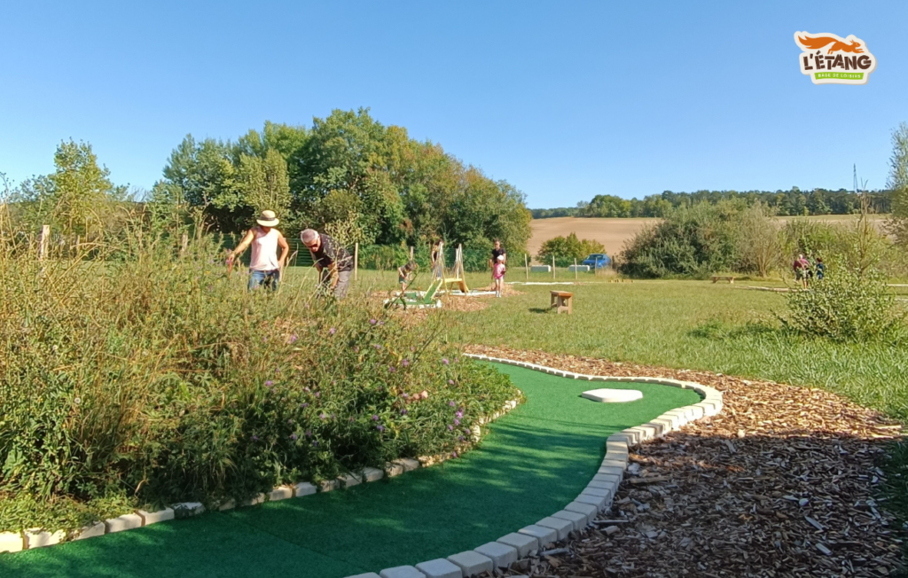 Le premier minigolf du Pays d'Othe dans l'Aube ! | L'étang base de loisirs